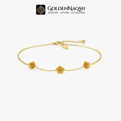 Golden Rose Trio Bracelet